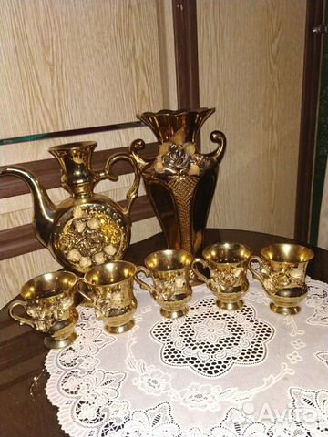 Сервиз кофейный, тарелки