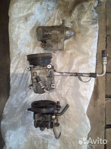 Насос гур, шкиф, стартер на мазду премаси