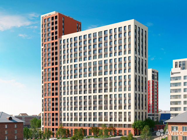 2-к квартира, 66 м², 6/19 эт.