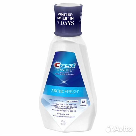 Ополаскиватель для полости рта Crest Arctic Fresh