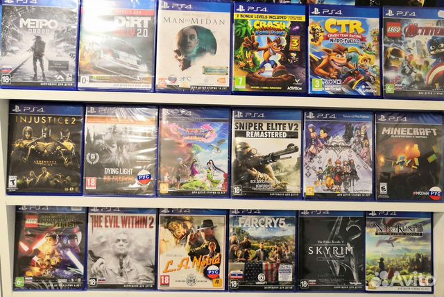 Диски игры PS4 Продажа/обмен