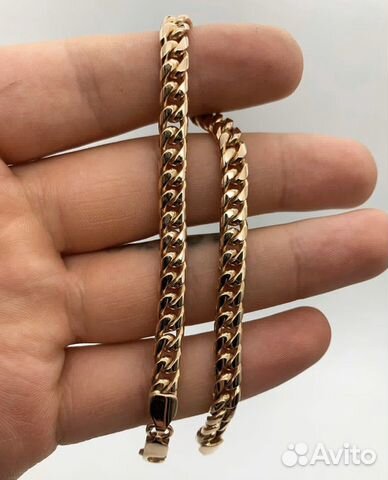 Золотой Браслет Панцирь