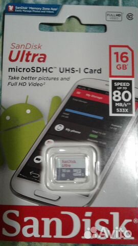 Карта памяти MicroSD Карта памяти MicroSD