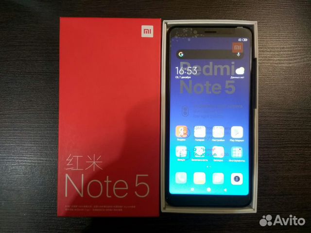 Продаю новый Xiaomi Redmi Note 5. Чёрный. 3/32 Продаю новый Xiaomi Redmi Note 5. Чёрный. 3/32