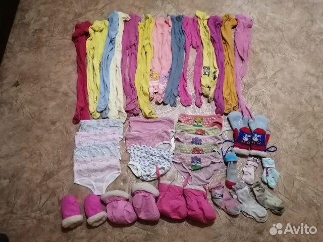 Одежда от года до четырех