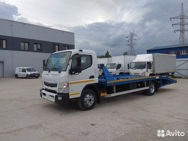 Эвакуатор с платформой Fuso Canter TF