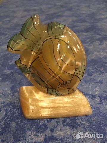Фигурка статуэтка новая рыба из камня Фигурка статуэтка новая рыба из камня
