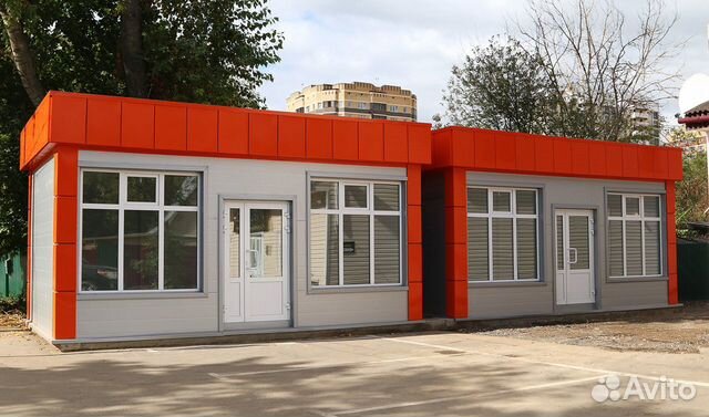 Торговый павильон/магазин 6х3 м из сэндвича