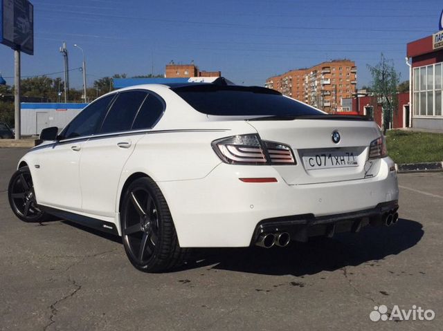 Стайлинг BMW F10 m5 стиль чёрный глянец