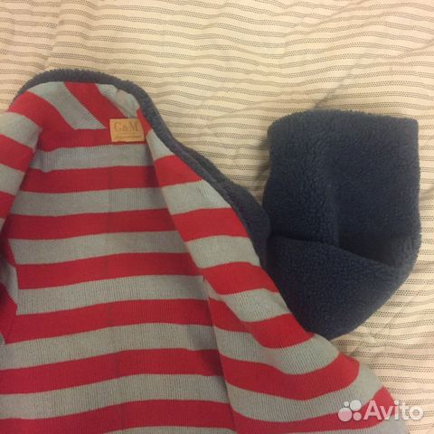 Эко шубка teddy голубая