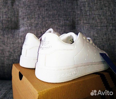 adidas stan smith white silver
