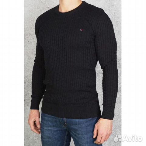 Tommy Hilfiger Классическая кофта - Black Tommy Hilfiger Классическая кофта - Black