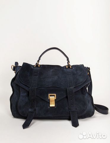 Proenza Schouler Сумка из замши с плечевым ремнем Proenza Schouler Сумка из замши с плечевым ремнем