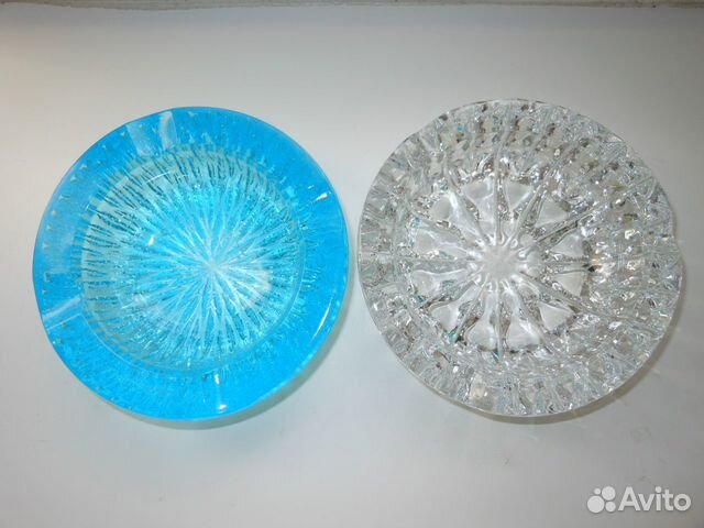 Пепельницы СССР, мрамор, цветное стекло, хрусталь