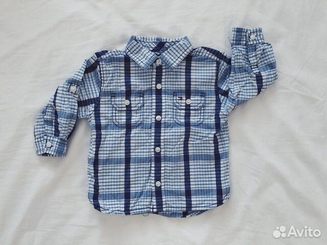 Рубашка Tommy Hilfiger, 12 м