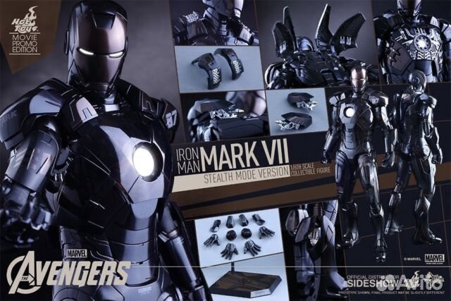 Hot Toys Iron Man Mark 7 Stealth exclusive Hot Toys Iron Man Mark 7 Stealth exclusive