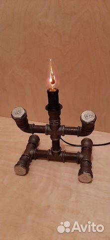 Лампа в стиле loft