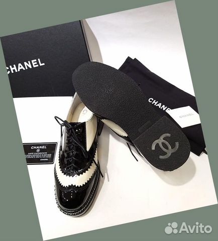 Туфли кожаные Chanel Туфли кожаные Chanel