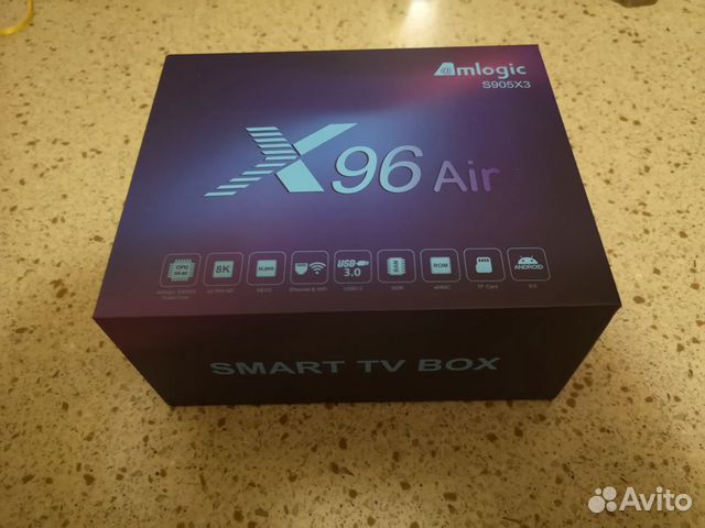 Мощный тв бокс Андроид X96 AIR Amlogic S905X3 iptv