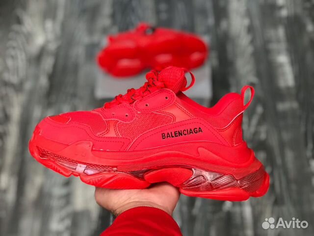 Balenciaga Triple s Red красные