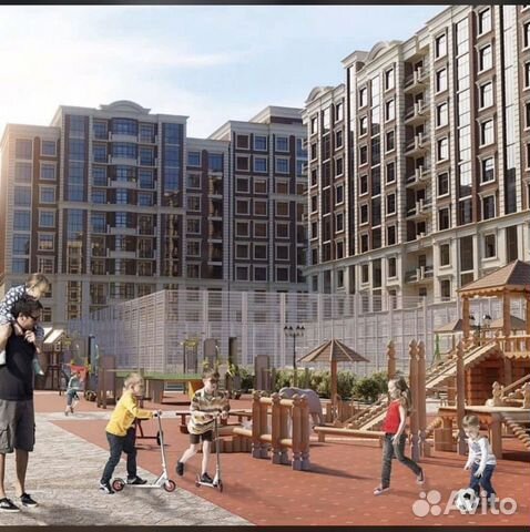 2-к квартира, 70 м², 3/12 эт.