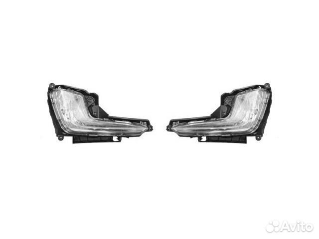 Фара противотуманная правая левая Киа Рио 3 10-14 Фара противотуманная правая левая Киа Рио 3 10-14