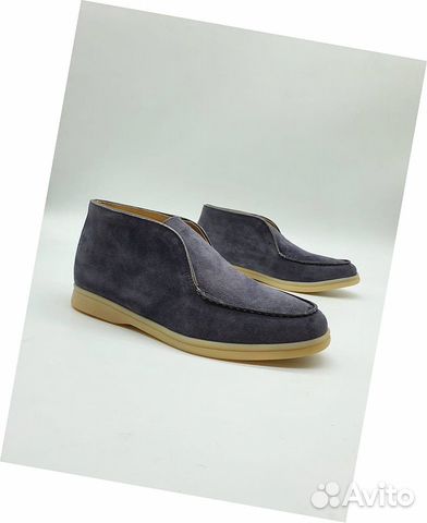 Лоферы замшевые Loro Piana Лоферы замшевые Loro Piana