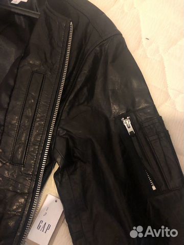 Кожаная куртка женская GAP Кожаная куртка женская GAP