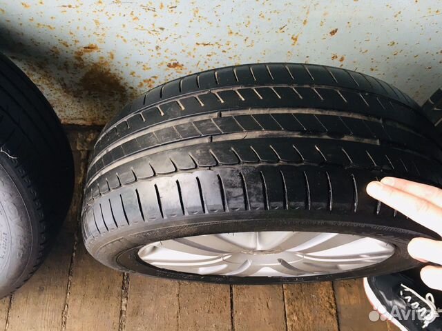 Диски r16 Volkswagen с летней резиной michelil Диски r16 Volkswagen с летней резиной michelil
