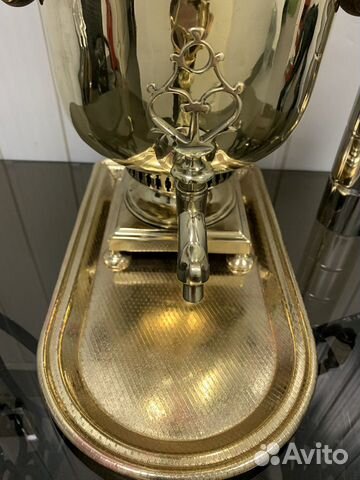 Самовар угольный на дровах 7л на пятаках