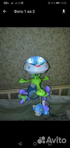 Мобиль fisher price мечты о бабочках