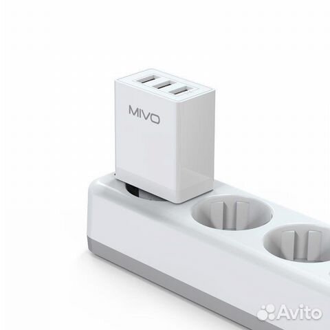 Зарядное устройство на 3 порта mivo MP-331 Зарядное устройство на 3 порта mivo MP-331