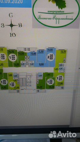 1-к квартира, 46 м², 3/18 эт.