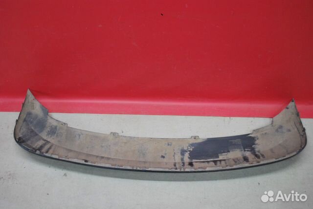 Юбка бампера заднего Шкода Рапид