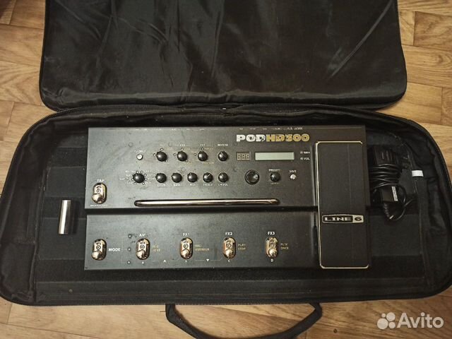 Line 6 POD HD300 с чехлом