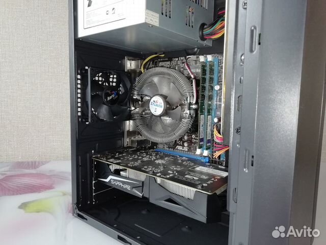 Intel Core i3-3220 (3,3GHz) + sapphire RX460 (2Gb) Intel Core i3-3220 (3,3GHz) + sapphire RX460 (2Gb)