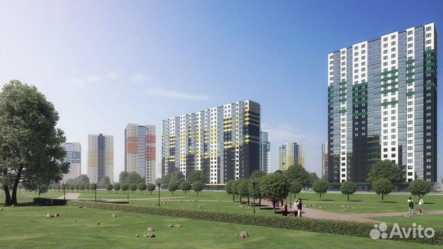 1-к квартира, 37.7 м², 1/24 эт.