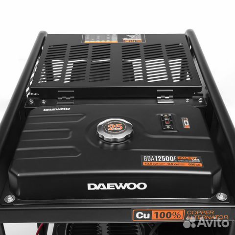 Генератор бензиновый GDA 12500E daewoo