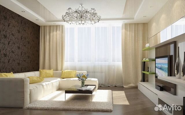 2-к квартира, 52.4 м², 7/10 эт. 2-к квартира, 52.4 м², 7/10 эт.