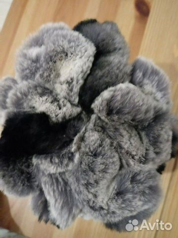 Шапка меховая из кролика зима