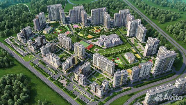 2-к квартира, 62.1 м², 7/12 эт.