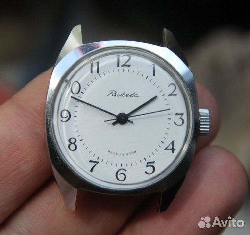 Часы механические ракета Сделано в СССР madeinussr Часы механические ракета Сделано в СССР madeinussr