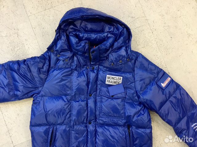 Куртка пуховик Moncler Fragment новая XXL