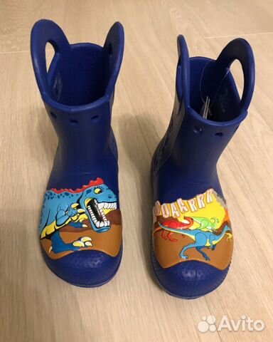 Новые сапоги crocs с9 - с13 30/31 размер