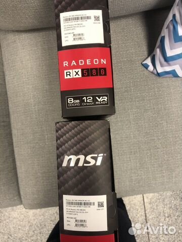 Видеокарта Radeon RX580 8G Видеокарта Radeon RX580 8G