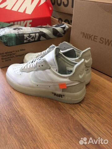 Кроссовки Nike Air Force 1 Off White Кроссовки Nike Air Force 1 Off White