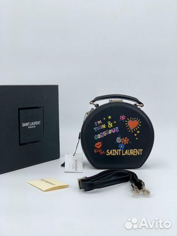 Новая женская сумка мессенджер кожа Saint Laurent Новая женская сумка мессенджер кожа Saint Laurent