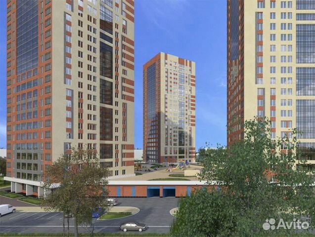 2-к квартира, 56 м², 9/25 эт.
