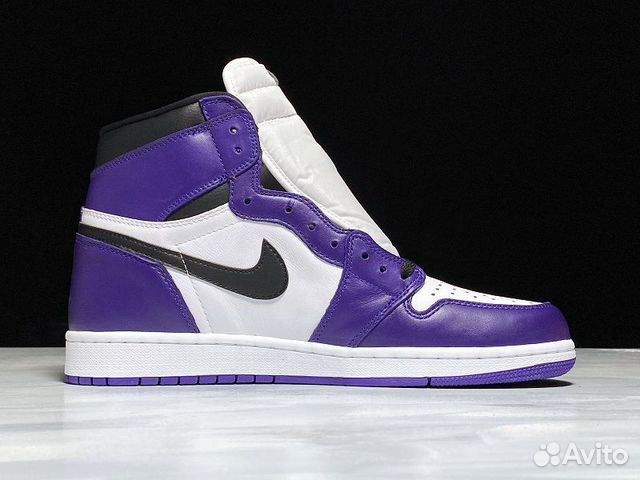 jordan1 court purple