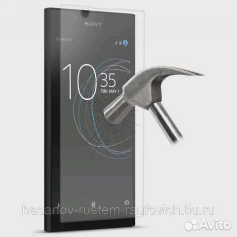 Новое защитное противоударное стекло для Sony Xper